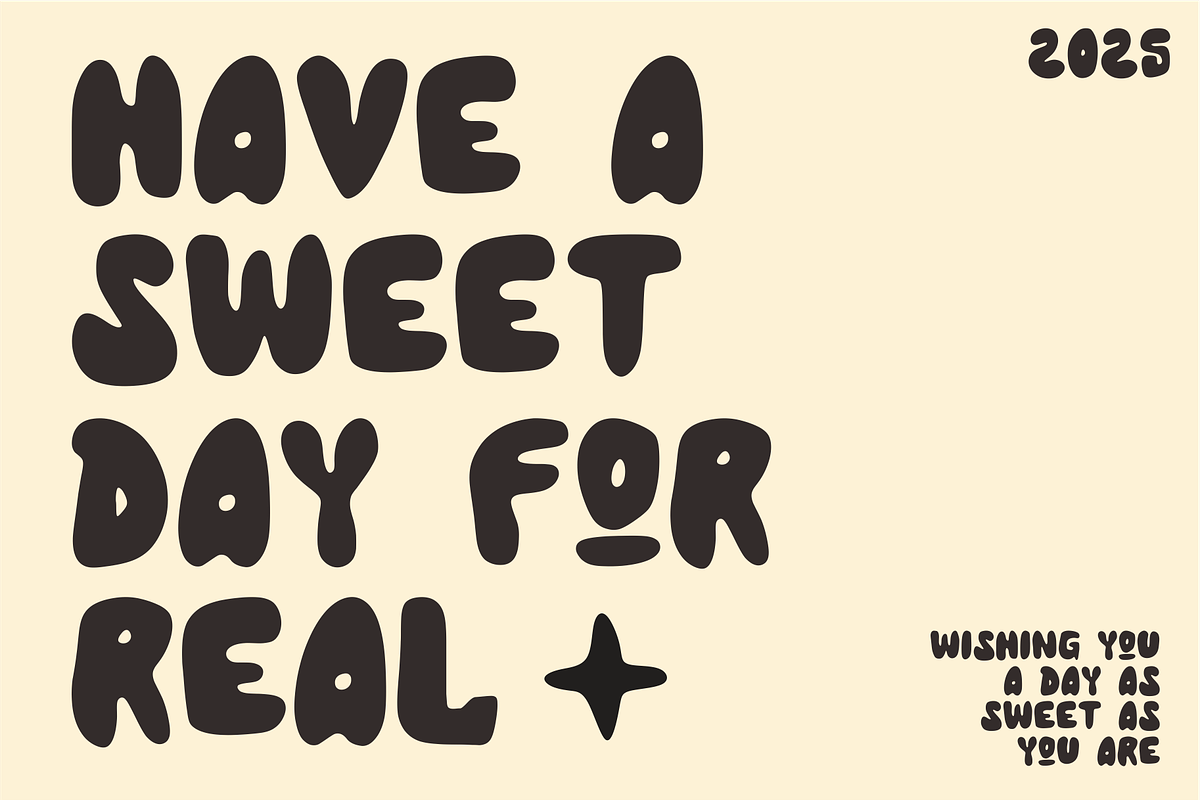 FRONK – Unique Bold Bubble Font, a Handwritten Font by Vroz Studio (Photo 4 of 8)