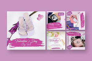 Valentine Sale - Instagram Post, a Social Media Template by UnicodeID