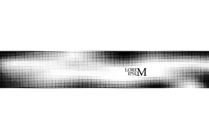 Halftone dot horizontal long, an Illustration by Nenahliadava Design