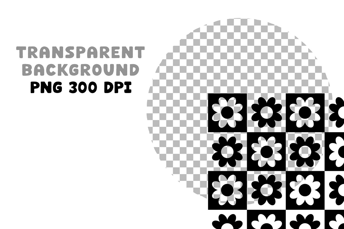 Checkered Clipart Black & White, a Pattern Graphic by Brush Lab (Photo 4 of 4)