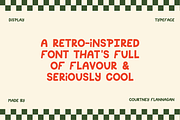 Retro foodie Handdrawn Font Kimchi, a Font by Courtney Flannagan Design (Thumbnail 5 of 9)