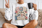 God Is Good All The Time Sublimation, a Seasonal Illustration by YA Design (Thumbnail 2 of 4)