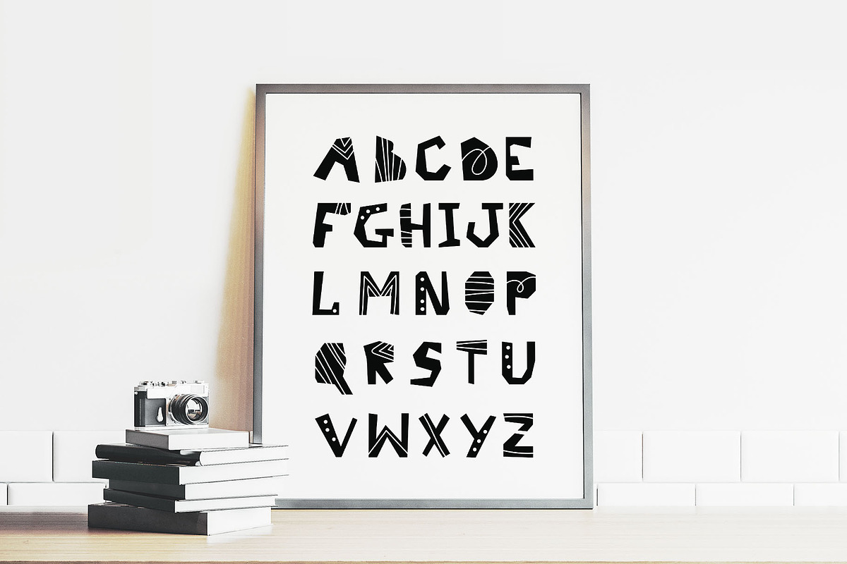Black&White Nursery Art, an Animal Illustration by kuchuk_design (Photo 8 of 8)