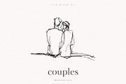 Couples Drawings, a Person Illustration by PeDe Designs (Thumbnail 4 of 6)