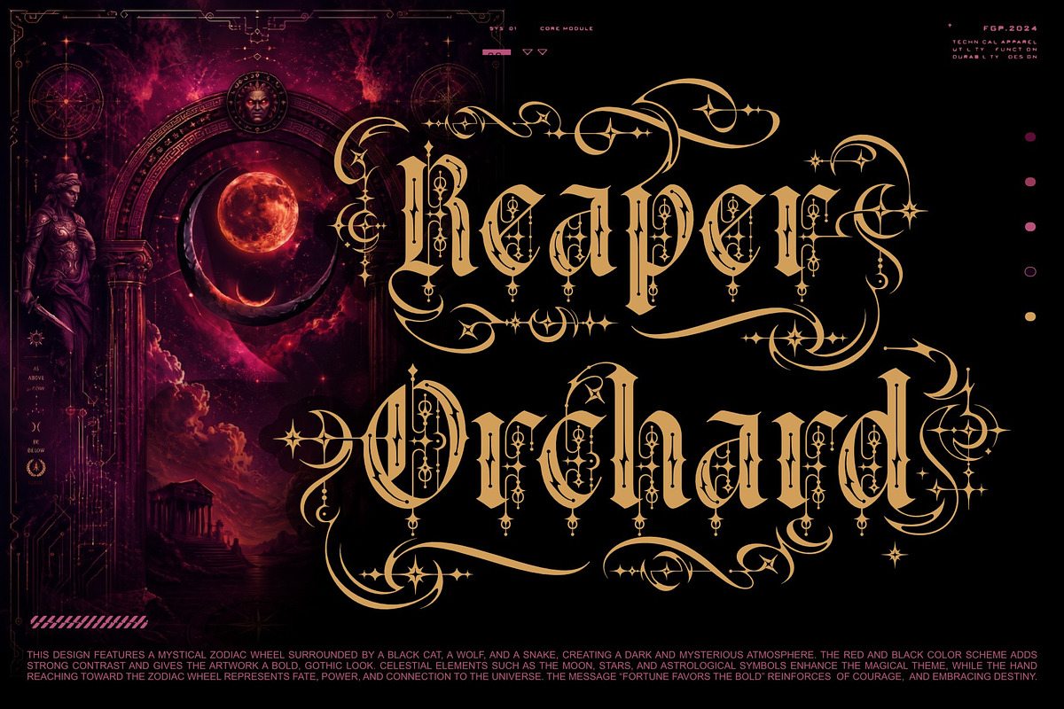 Gothica Sanctora Typeface, a Blackletter Font by alit design (Photo 14 of 18)