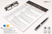 Sales Assistant Resume CV Template, a Resume Template by HIRED Design Studio (Thumbnail 7 of 11)