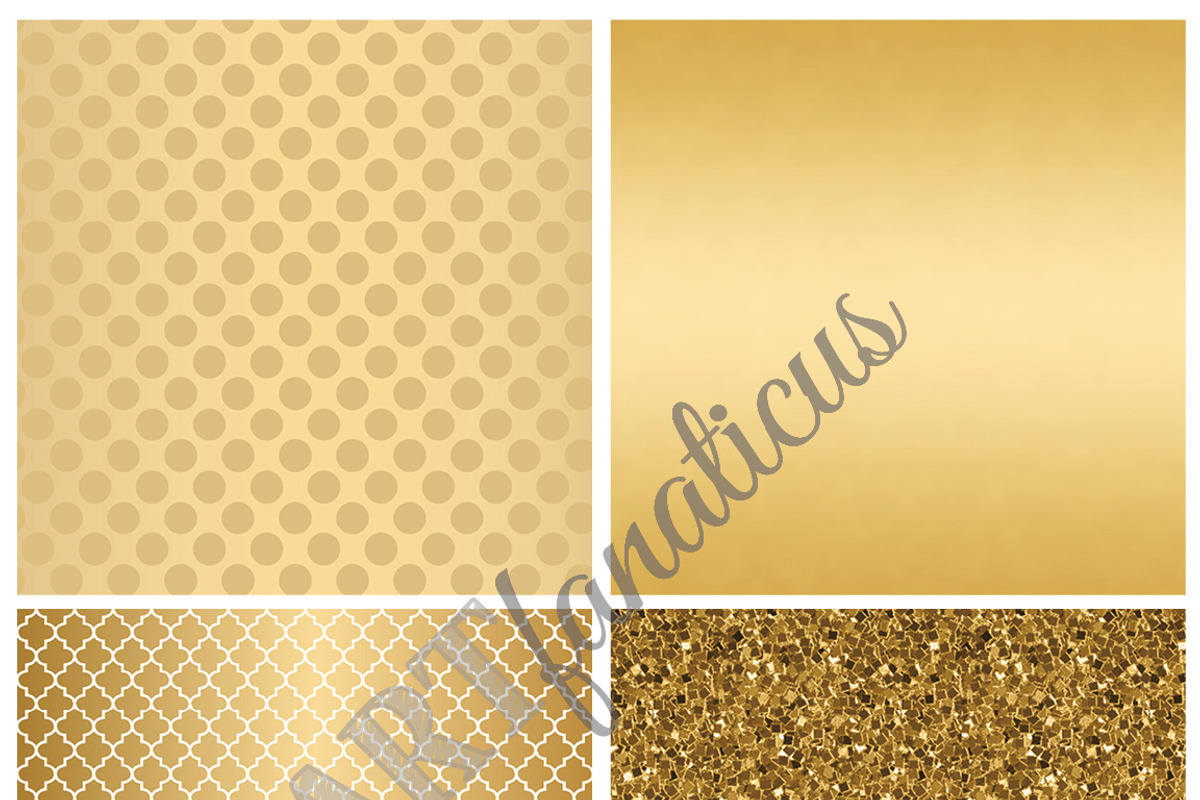 GOLD SHINE, a Pattern Graphic by Artfanaticus (Photo 3 of 4)
