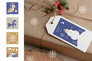 Scandinavian Christmas Elements, a Seasonal Illustration by lenlis (Thumbnail 4 of 9)