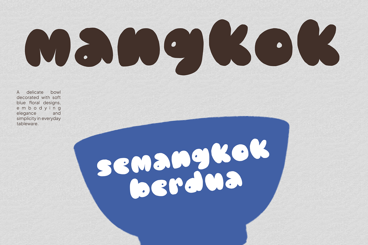 Boges Typeface, a Handwritten Font by Ideal Eksis (Photo 4 of 7)