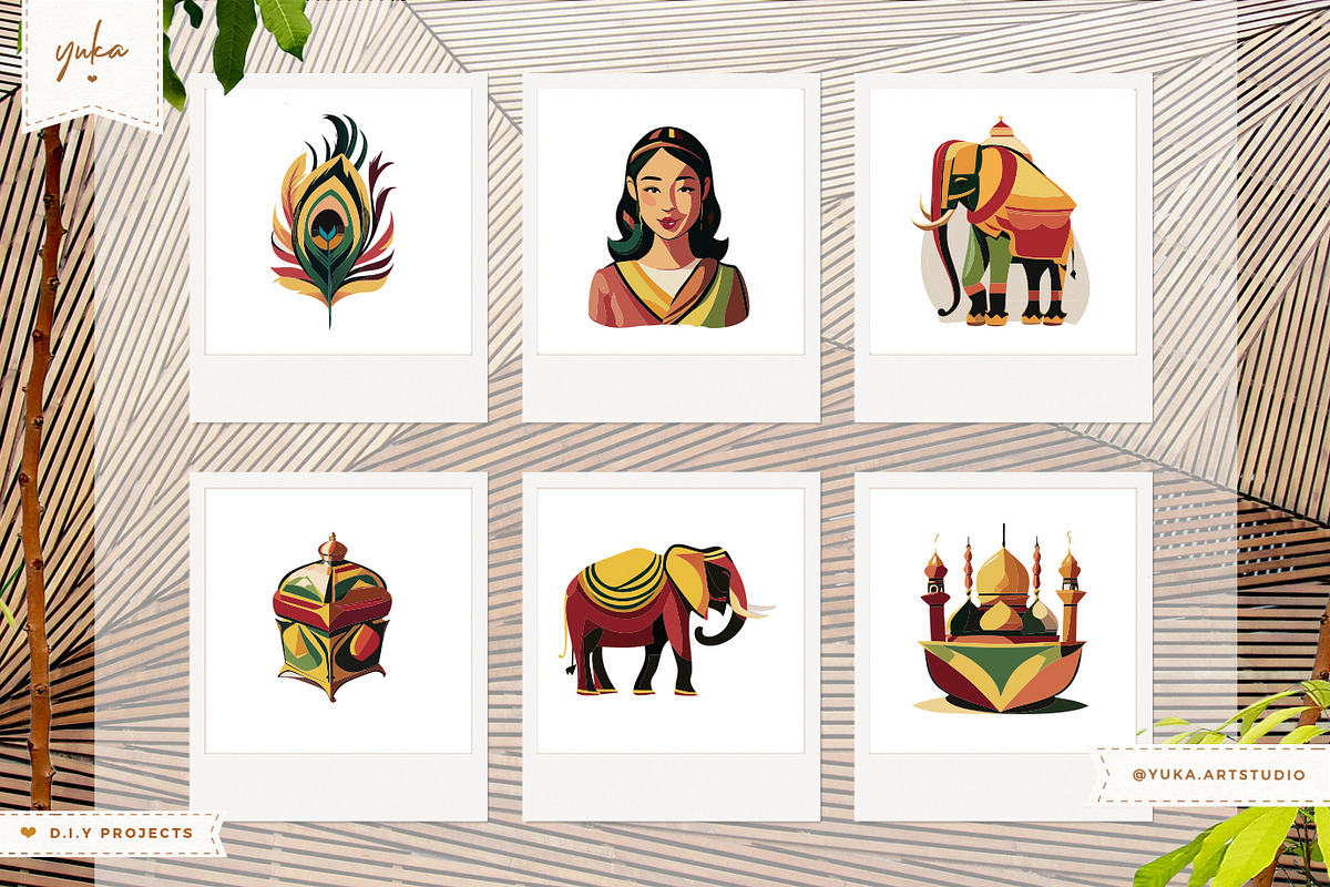 African Tribe & Arabic Nights, an Illustration by Yuka Baby (Photo 5 of 7)