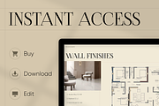 F&E Schedule Interior Template, a Presentation Template by Trendingdigital (Thumbnail 8 of 8)