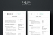 Modern Resume & CoverLetter Template, a Resume Template by careerboutique (Thumbnail 5 of 6)