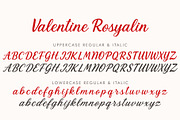 Valentine Rosyalin, a Handwritten Font by Yoga Letter (Thumbnail 9 of 10)