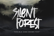 Silent Forest - Terrible Hand Drawn, a Font by Gassstype (Thumbnail 1 of 8)
