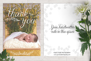 Newborn Thank You Sleeping Beauty