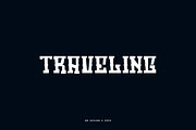 Glexino Adventure - Travel Font, a Slab Serif Font by QR Design Studio (Thumbnail 2 of 6)