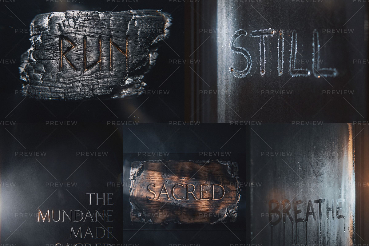 Witchy Rune Reader Stock Bundle, a Person Photo by Iconogenic (Photo 10 of 11)