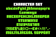 Blockron Industrial Tech Font, a Font by PutraCetol Studio (Thumbnail 5 of 5)