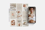 650 Skincare Instagram Templates, a Social Media Template by COCO Designs (Thumbnail 22 of 26)