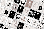FLORAL ART PRINTS GALLERY. A4 POSTER, a Graphic by Anna Sokol (Thumbnail 2 of 28)
