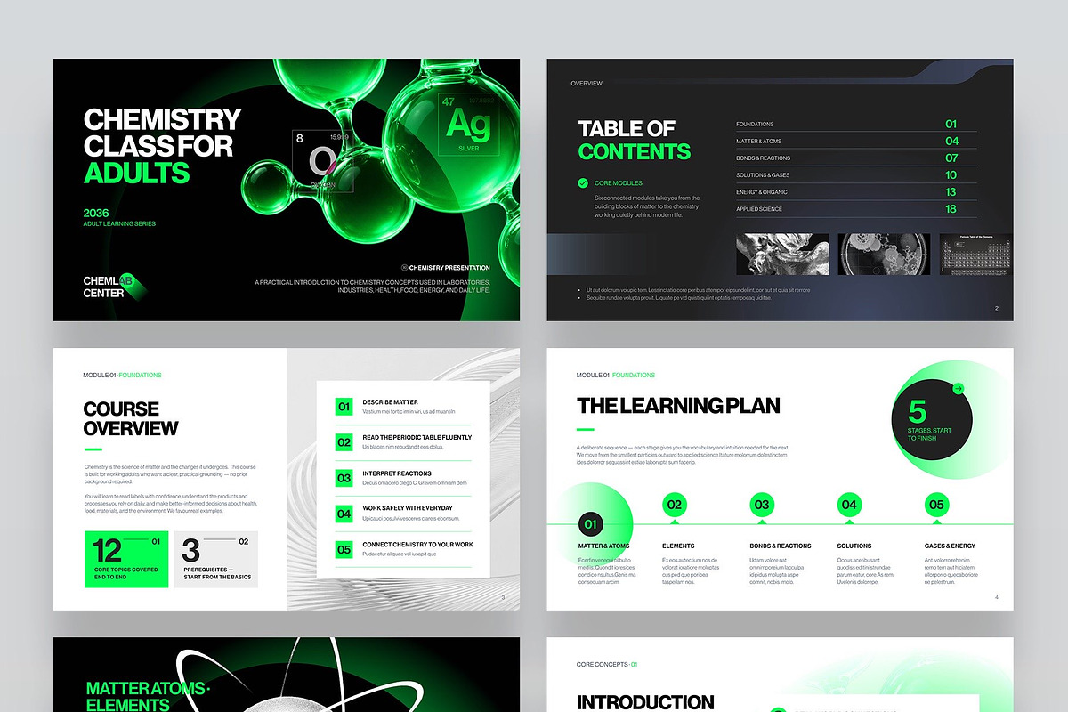 Chemistry Class Presentation, a Presentation Template by BrandPacks (Photo 7 of 7)