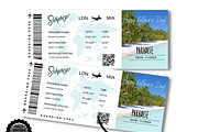 Surprise Boarding Pass, a Card Template by YasdeyDesigns (Thumbnail 2 of 8)