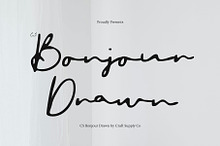 CS Bonjour Drawn