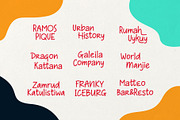 Bisakha - Fun Handwritten Typeface, a Handwritten Font by Signatoro (Thumbnail 4 of 8)