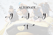 Rafting | Script Font, a Handwritten Font by Scratchones (Thumbnail 8 of 9)