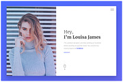 Screen - Minimal Portfolio Template, a Websites & App Template by Jamie Peak (Thumbnail 2 of 5)