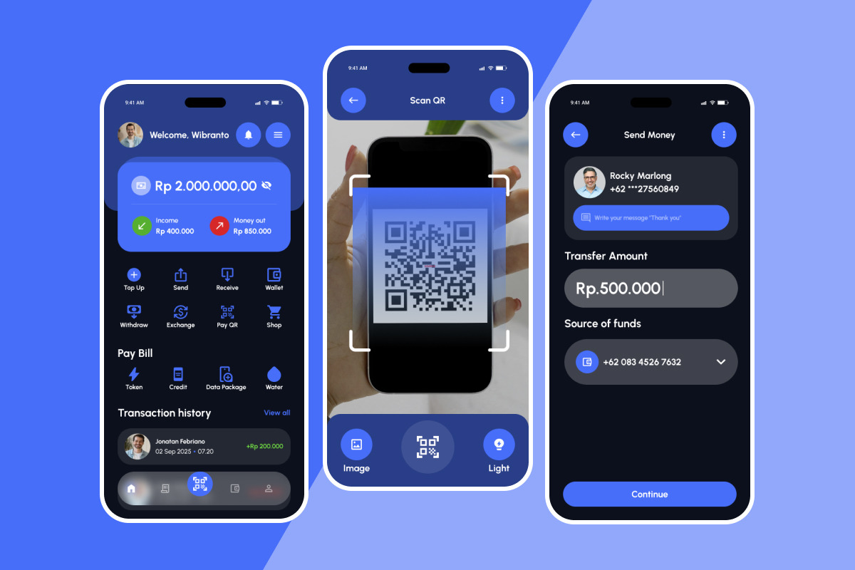 EasyFin - Finance Wallet App Design preview 4