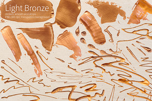 Light bronze.Smears,strokes.PNG