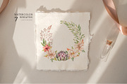 Field autumn flowers. Watercolour, an Illustration by Kate Macate (Thumbnail 6 of 8)