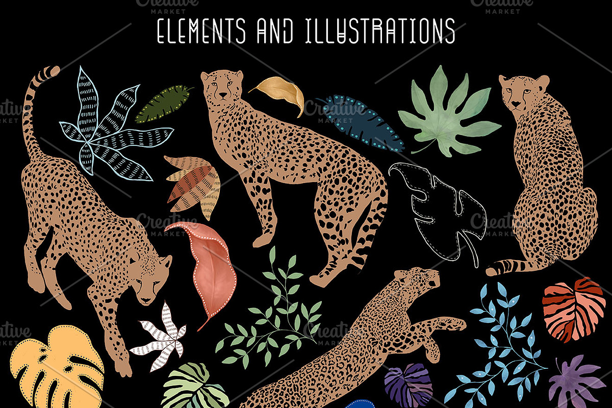Leopards print, an Animal Illustration by Lineli (Photo 2 of 11)