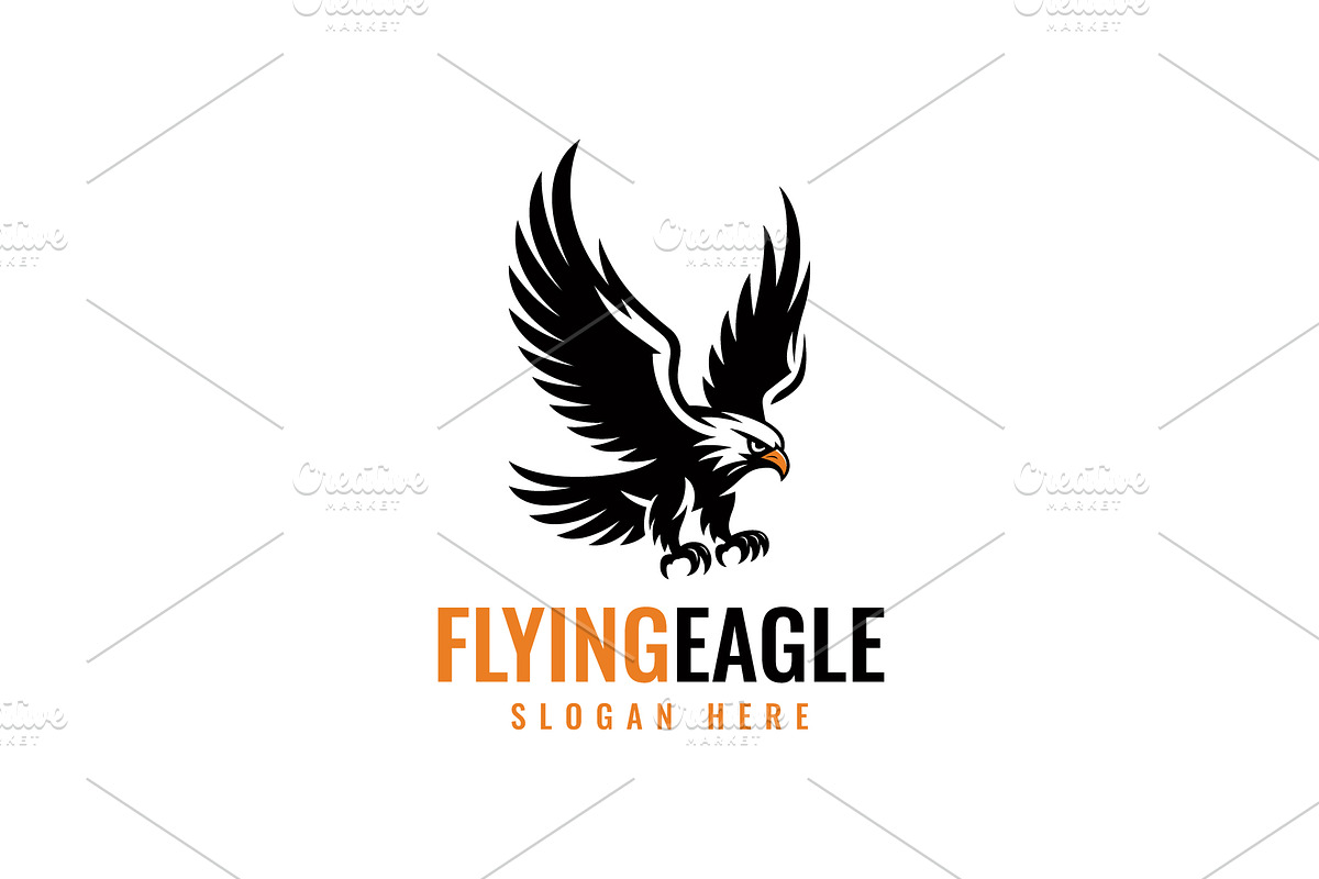 Flying Eagle Logo, a Branding & Logo Template by Pixes (Photo 1 of 2)