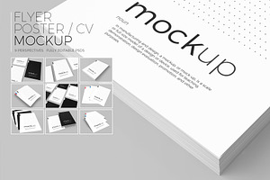 Flyer / Poster / CV Mockup