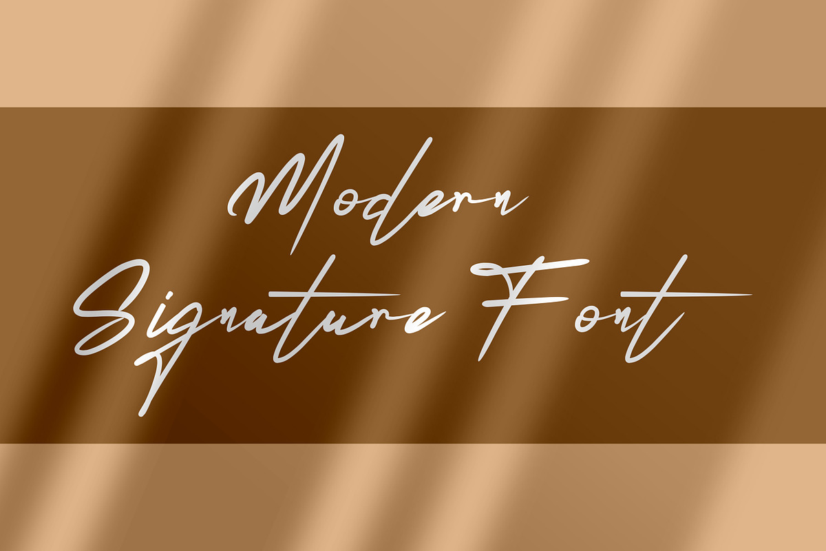 Reillytta Sheilabe Modern signature, a Script Font by mahstudios (Photo 3 of 8)