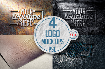 Logo Mock-up Pack Vol.13