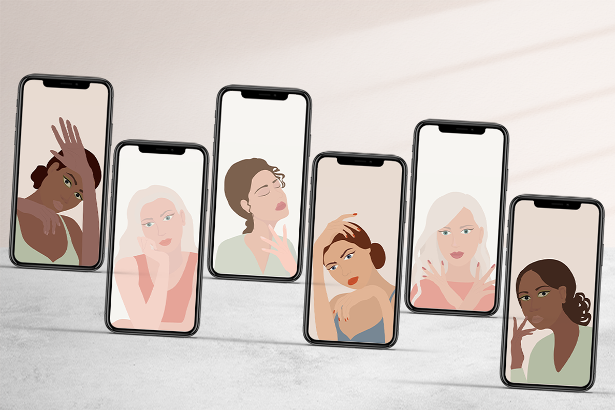 Female Portraits Creator Part 1, a Person Illustration by Irena Art (Photo 8 of 15)