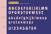 Canvas - Display Font, a Script Font by Alpaprana (Thumbnail 9 of 12)