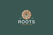 Abstract Roots Logo on Circle Shape, a Branding & Logo Template by Signatoro (Thumbnail 2 of 3)