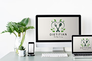 Modern Dietitian Logo Design, a Branding & Logo Template by YUDesignStore (Thumbnail 4 of 6)