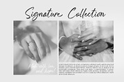 Hallrack - A Modern Script Signature, a Script Font by khurasan (Thumbnail 2 of 7)