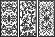 Elegant Lasercut Panel Vector Set, an Illustration by Amazin_art (Thumbnail 8 of 21)