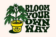 Happy Hemp Font, a Serif Font by MightySHORT (Thumbnail 3 of 3)