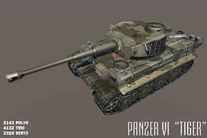 Panzer VI Tiger German Tank