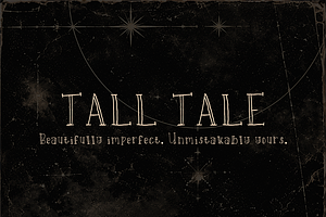 Tall Tale - Handwritten Font