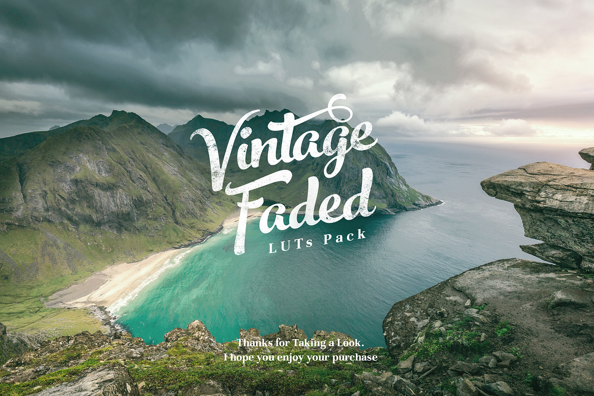 Vintage Faded - Cinematic LUTs Pack, a Plug-in Add-On by Maple Visuals (Photo 11 of 11)