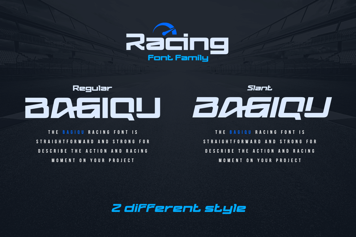 Bagiqu | Athletic Font, a Sans Serif Font by twinstd (Photo 4 of 14)