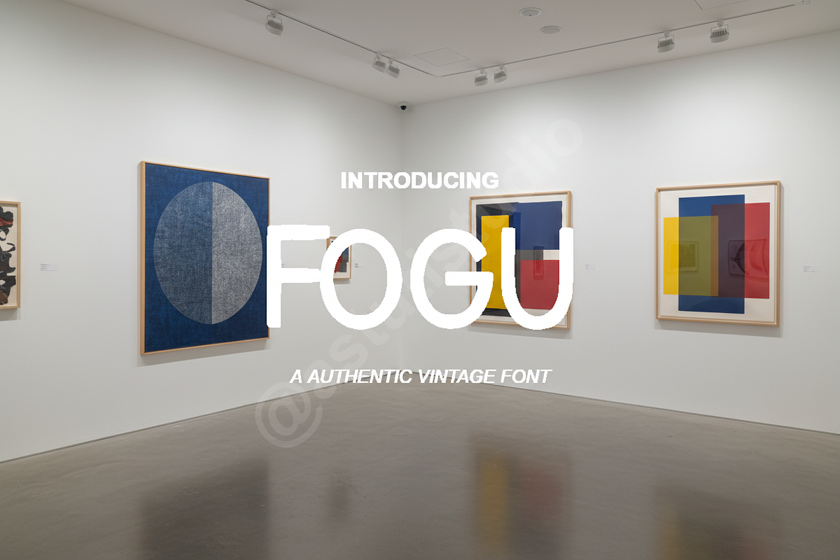 Fogu | Elegant Luxury Serif Typeface, a Font by Astuti Studio (Photo 1 of 16)